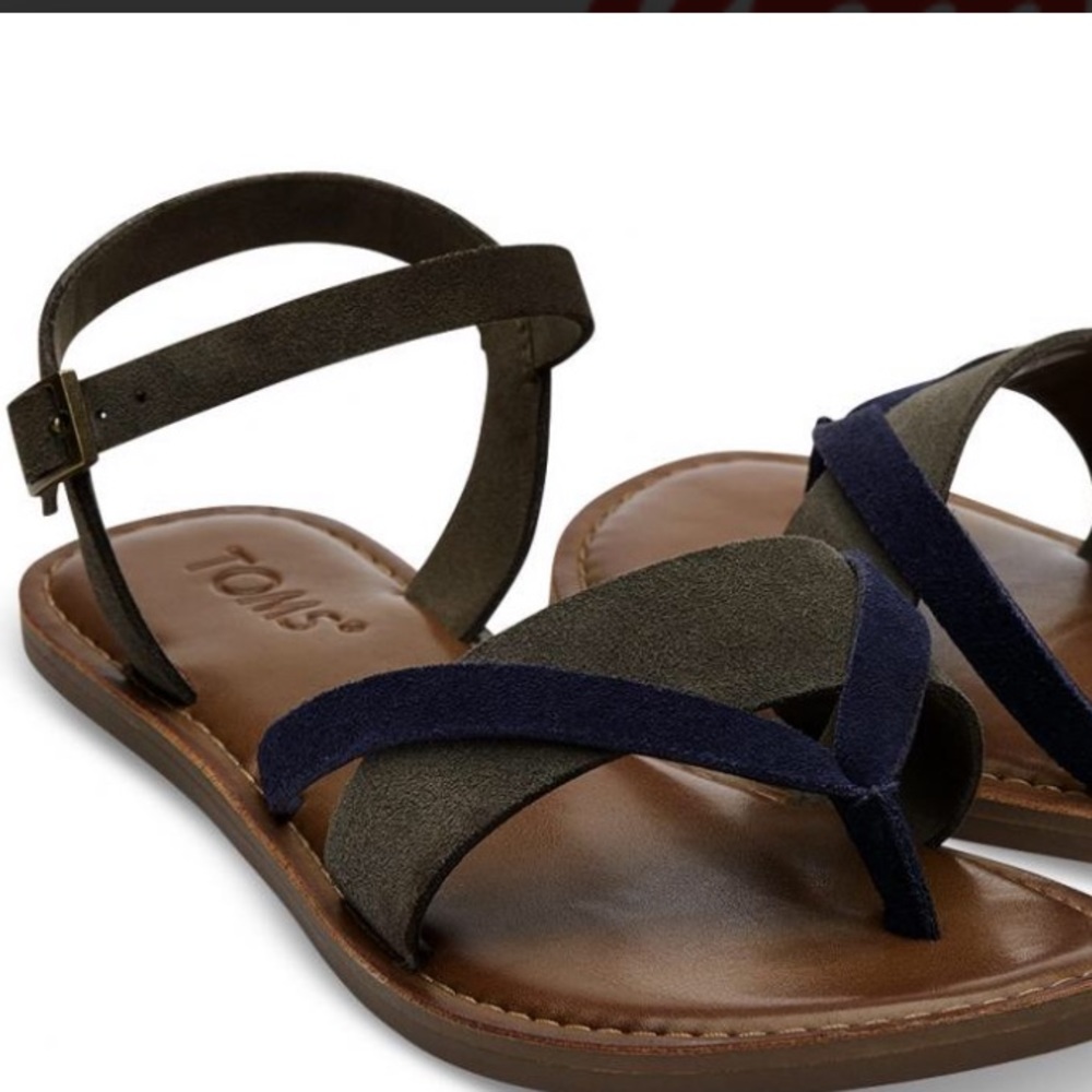 9 Lexie Tarmac sandals, Toms